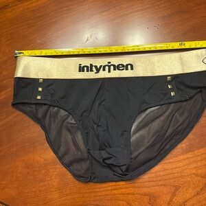 Men’s Medium Intymen sheer back briefs